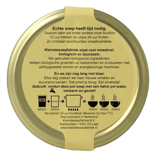 Caldo de pollo ecológico 400 ml