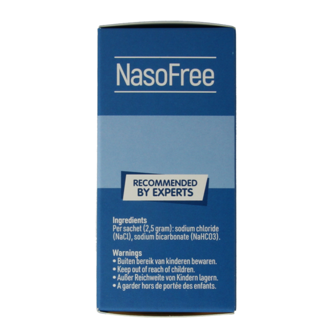 NasoFree sel de rinçage nasal 2,5 g 30 sachets