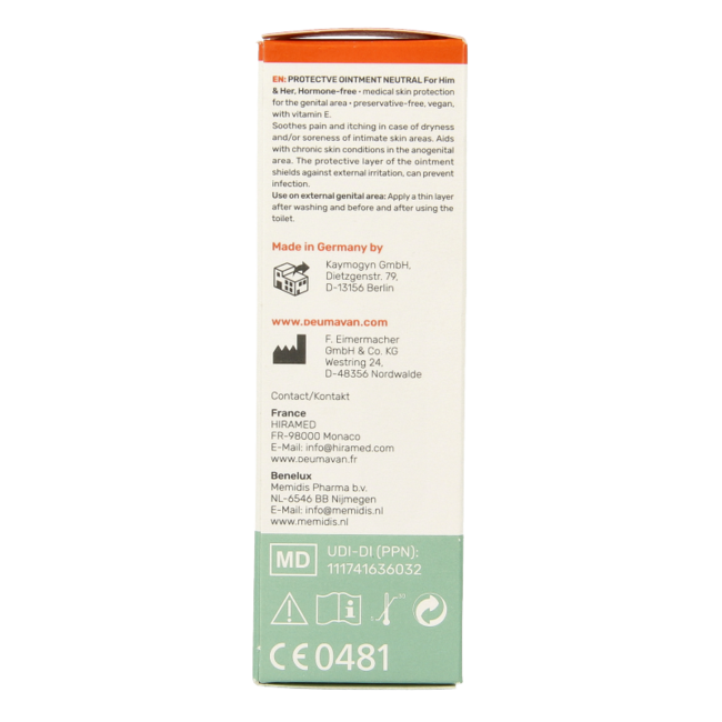 Deumavan pommade intime neutre 50 ml