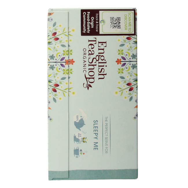 English Tea Shop Sleepy Me Organic 20 Tea Bags