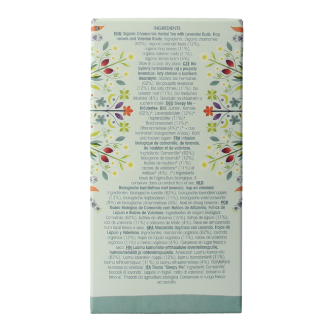 English Tea Shop Sleepy Me Bio 20 sachets