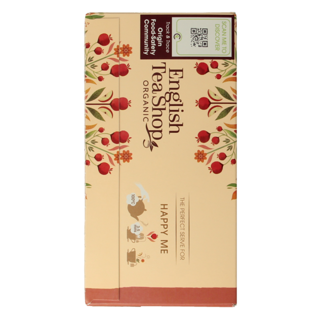 English Tea Shop Happy Me Organic 20 Tea Bags