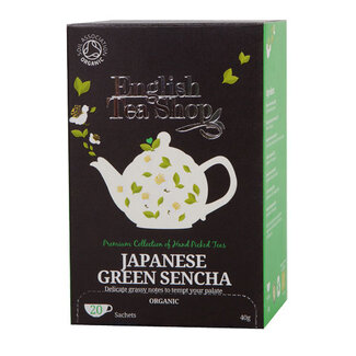 English Tea Shop English Tea Shop Japońska zielona sencha bio 20 torebek