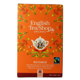 English Tea Shop English Tea Shop Rooibos bio 20 Torebek