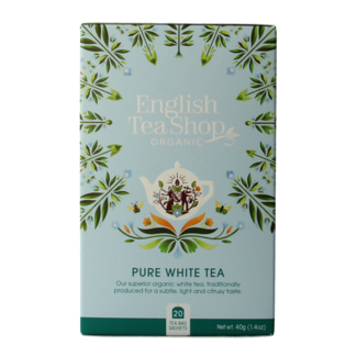 English Tea Shop English Tea Shop White tea bio 20 Zakjes