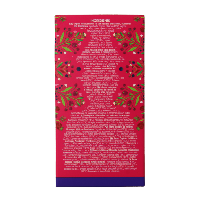 English Tea Shop Superberries bio 20 bolsitas