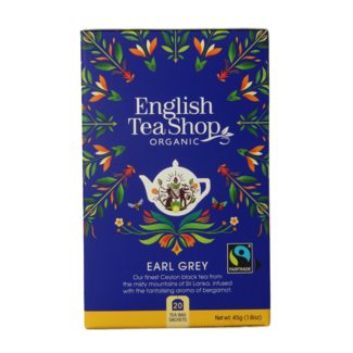 English Tea Shop Earl Grey Bio 20 Sachets