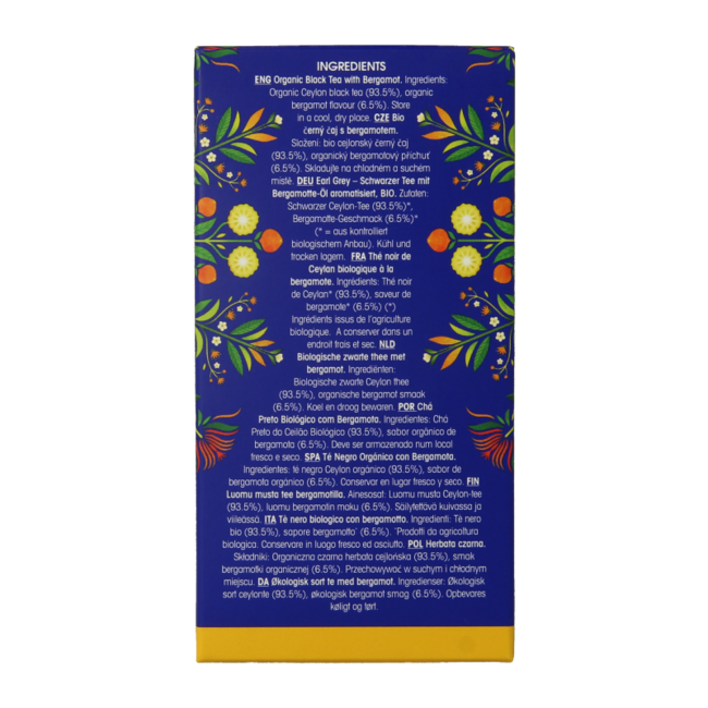 Organic Earl Grey 20 Tea Bags