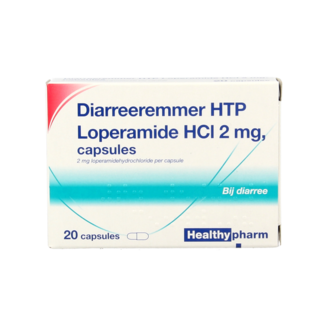 Healthypharm Lopéramide 2 mg anti-diarrhéique 20 gélules
