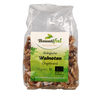 Bountiful Organic walnuts 150 Gram