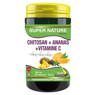 SNP SNP Chitosan piña vitamina C 360mg 60 Cápsulas