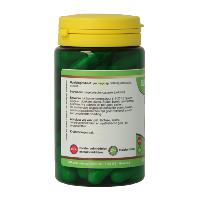 SNP Cactusvijg 500mg puur 60 Vegetarische capsules