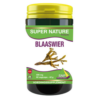 SNP SNP Fucus vesiculosus 500 mg puro y 250 mcg de yodo 60 Cápsulas vegetarianas