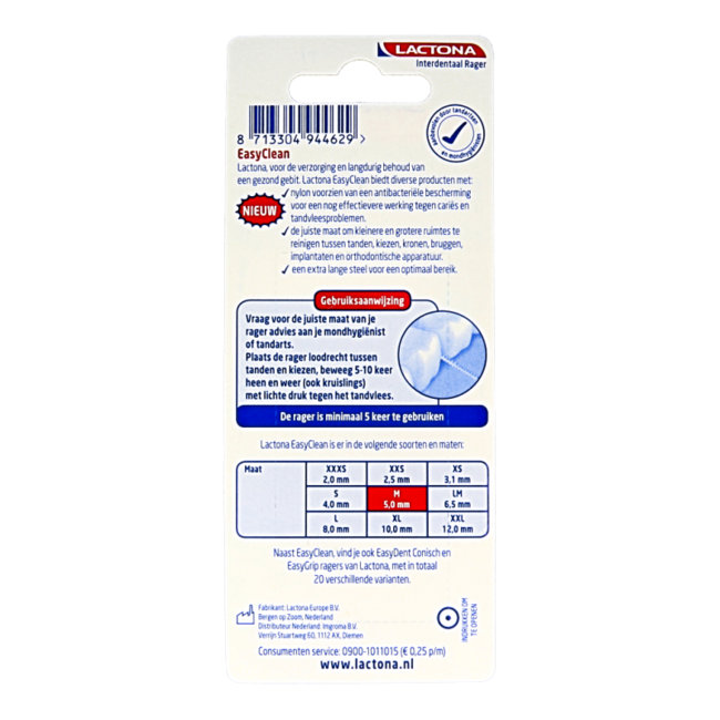 Easyclean M 5.0mm 8 Stuks