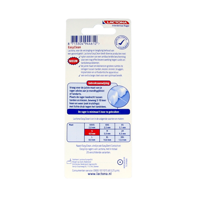 Easyclean S 4,0 mm 8 unidades