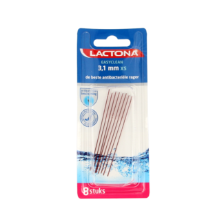 Lactona Easyclean XS 3.1mm 8 Stuks