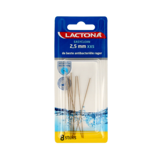 Lactona Lactona Easyclean XXS lungo 2,5 mm, 8 Pezzi