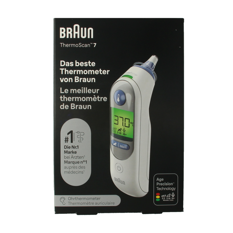 Braun Thermoscan 7 IRT 6520 1 unidad