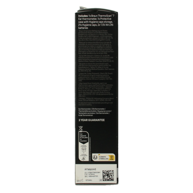 Thermoscan 7 IRT 6520 1 unidad