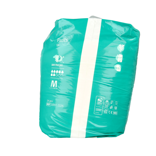 Absorin Comfort Pants Fit talla M hasta 120 cm, 14 unidades