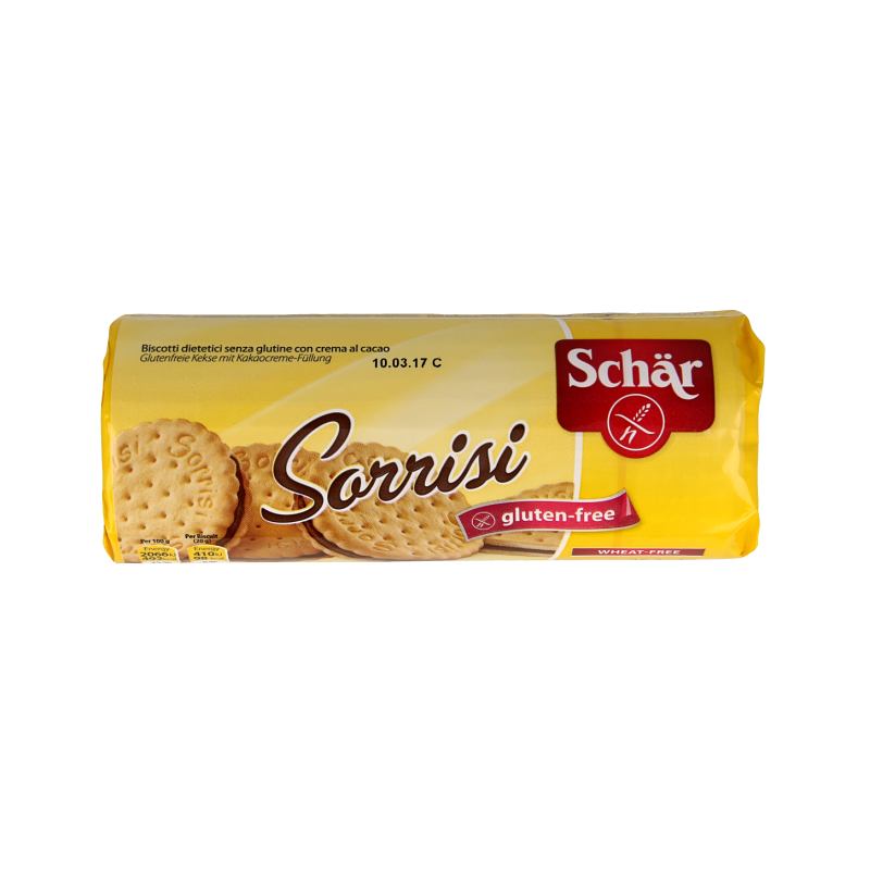 Schar Sorrisi sin gluten 250 gramos