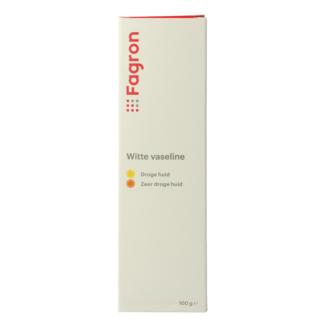 Fagron Fagron Vaseline album white tube box and leaflet 100 Gram