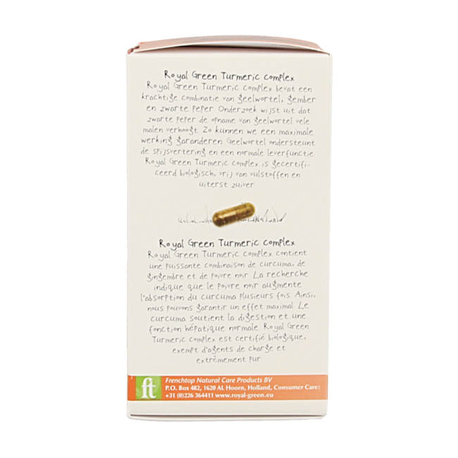 Organic Turmeric Complex 60 Vegetarian Capsules