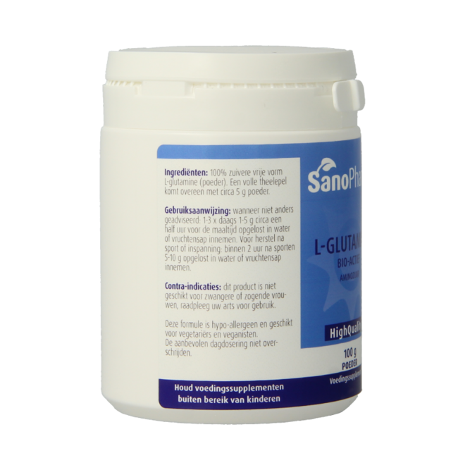 SanoPharm L-Glutamine 100 g