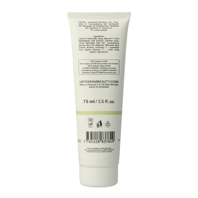 Dentifrice à l'aloe vera 75 ml