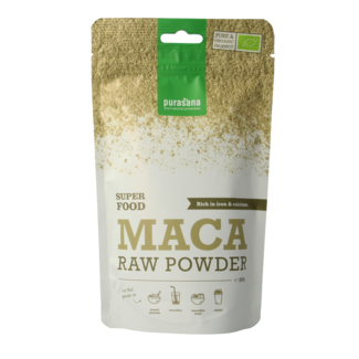 Purasana Purasana Maca poeder vegan bio 200 Gram