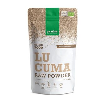 Purasana Purasana Lucuma powder vegan organic 200 Gram
