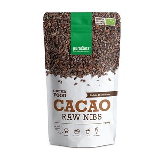Purasana Organic Vegan Cacao Nibs 200g