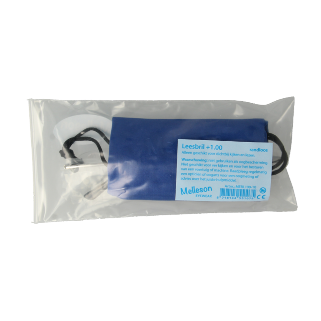 Lunettes de lecture universelles sans monture +1.00 1 pièce