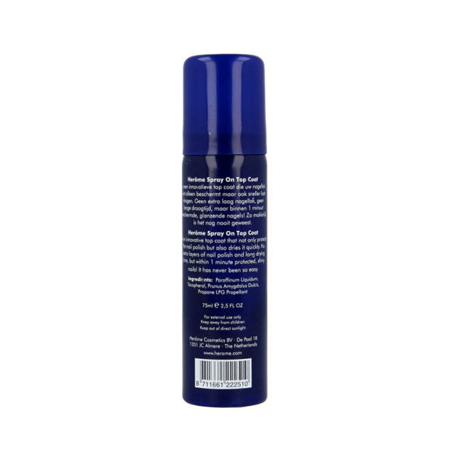 Herome Spray on topcoat 75 Millilitres