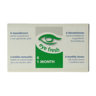Eyefresh Eyefresh Monatslinsen -4.75, 6 Stück