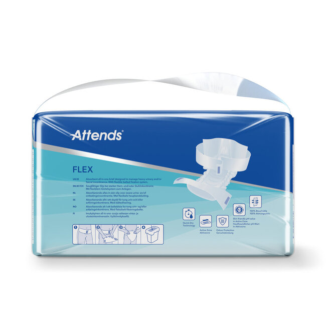 Attends Flex 8 talla M 75-105cm 28 unidades