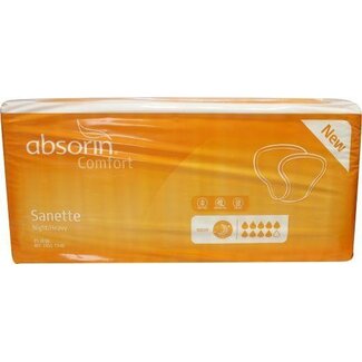 Absorin Absorin Comfort sanette nocne/na ciężkie nietrzymanie 21 sztuk