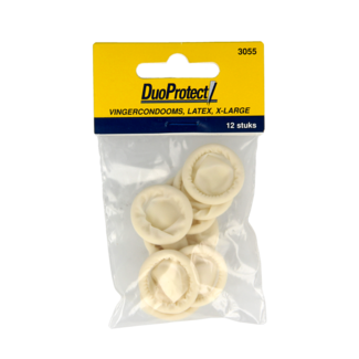 Duoprotect Preservativo de dedo talla XL (12 unidades)
