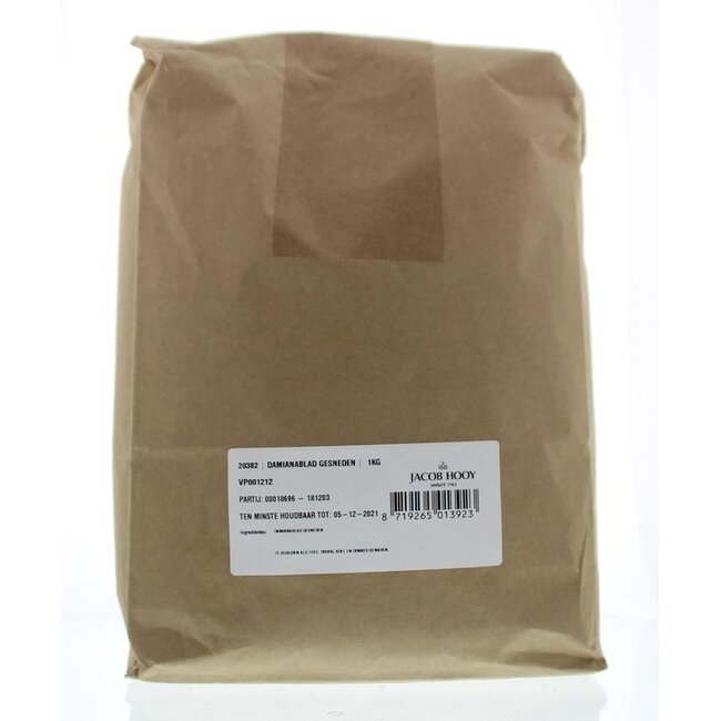 Jacob Hooy Foglie di Damiana tagliate 1 Chilogrammo