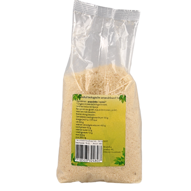 Harina de almendra bio 500 gramos