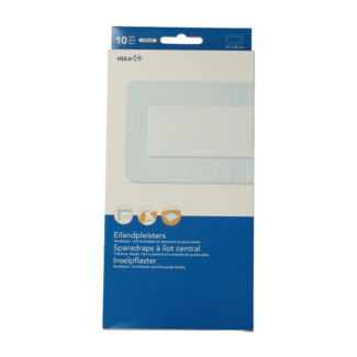 Hekaplast Cerotto a Isola Hekaplast 10cm x 20cm sterile, 10 Pezzi