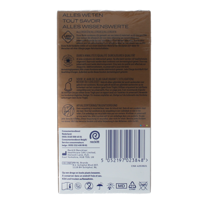 Durex Real Feeling senza lattice 10 Pezzi