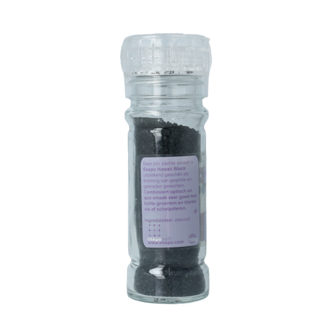 Moulin de sel du monde Esspo Hawaii Black 105 g