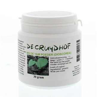Cruydhof Cruydhof Wilde yam poeder  30 Gram