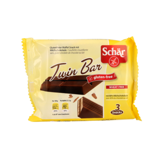 Schar Schär Twin Bar pack de 3 sin gluten 64,5 g