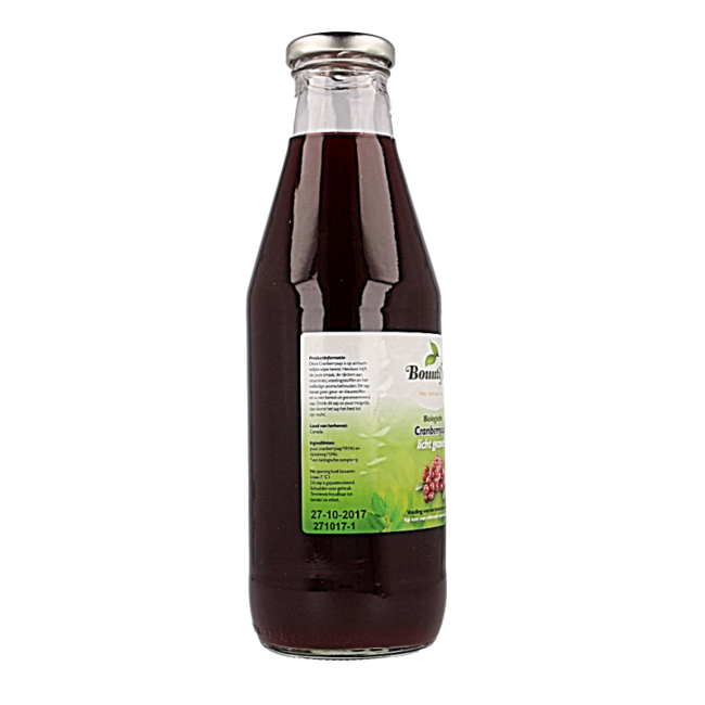 Jus de canneberge sucré bio 750 ml