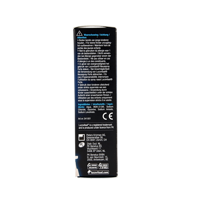 Lucovitaal Nose & Sinus spray 10 Millilitres
