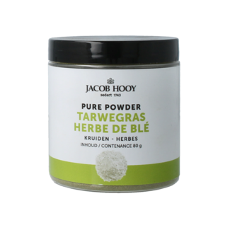 Jacob Hooy Jacob Hooy Pure Powder wheatgrass 80 Gram