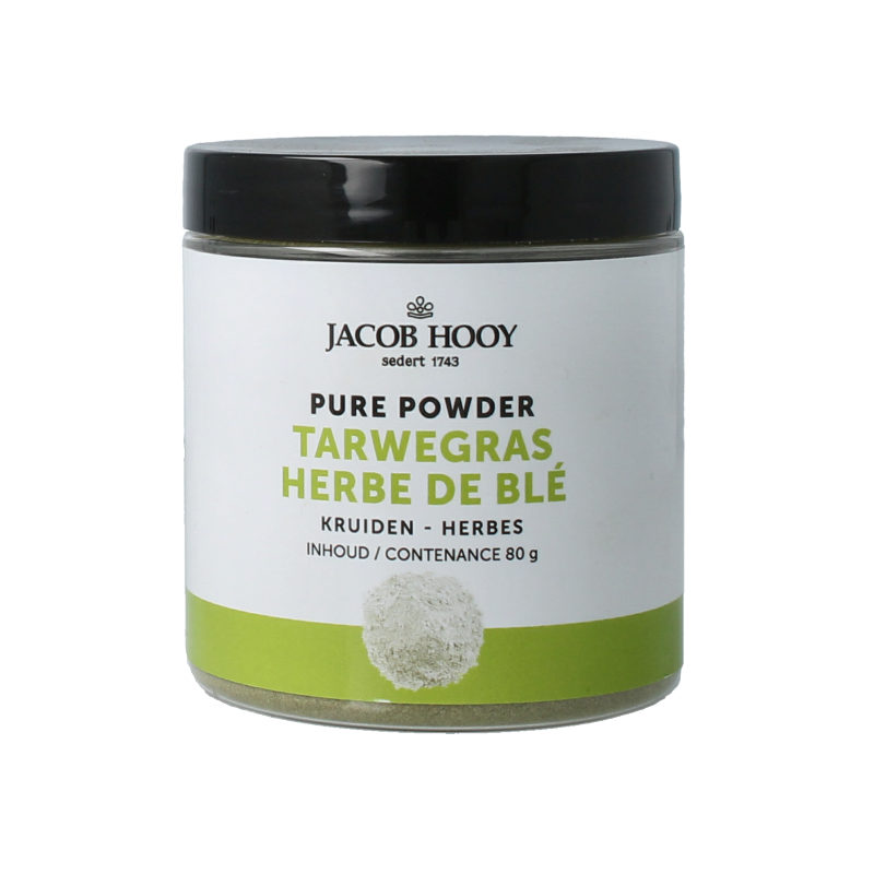Jacob Hooy Pure Powder hierba de trigo 80 gramos