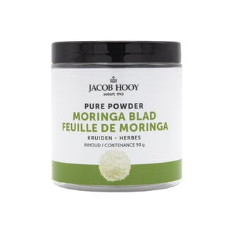 Jacob Hooy Jacob Hooy Polvere Pura di foglie di Moringa 90 Grammi